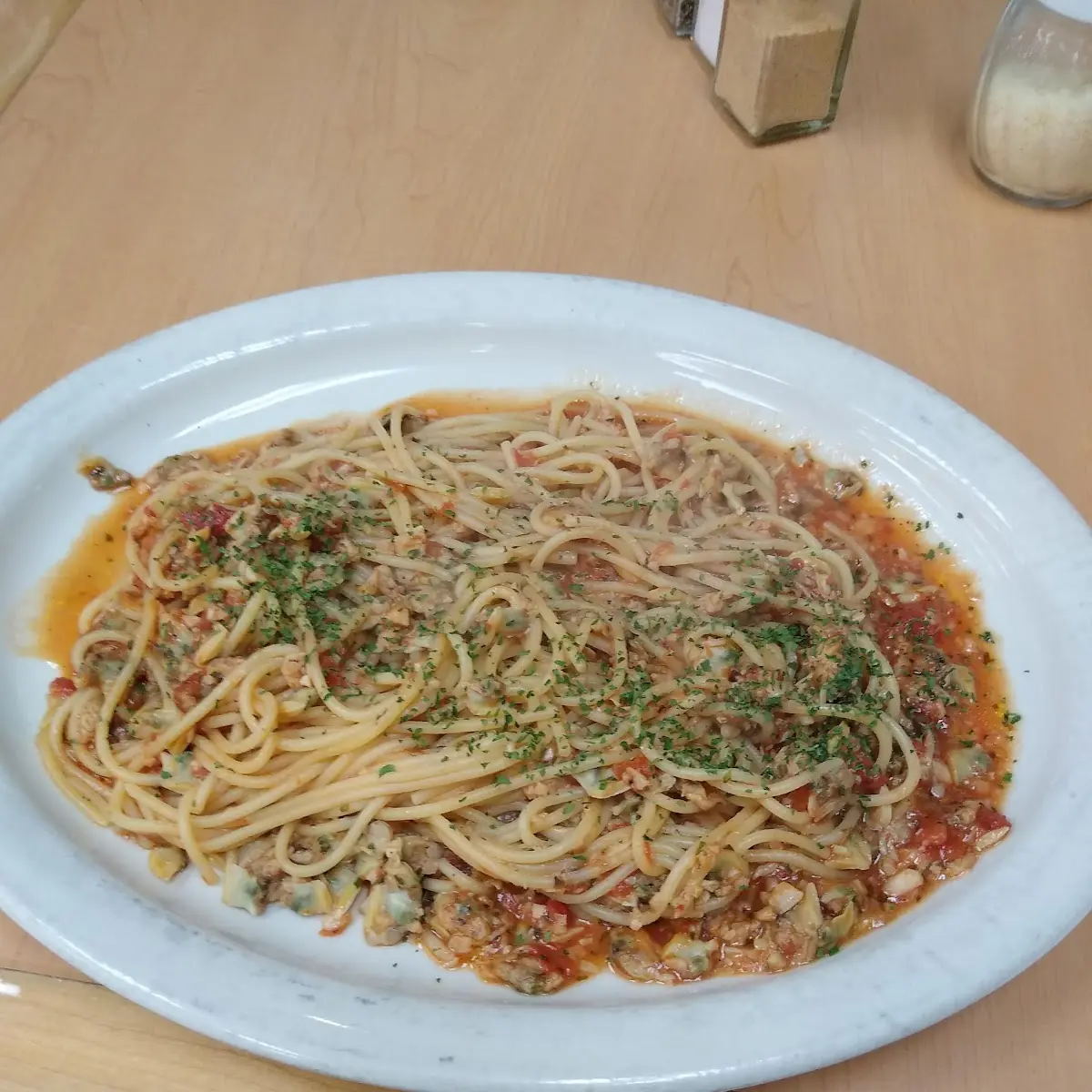 Spaghetti with Clam Sauce