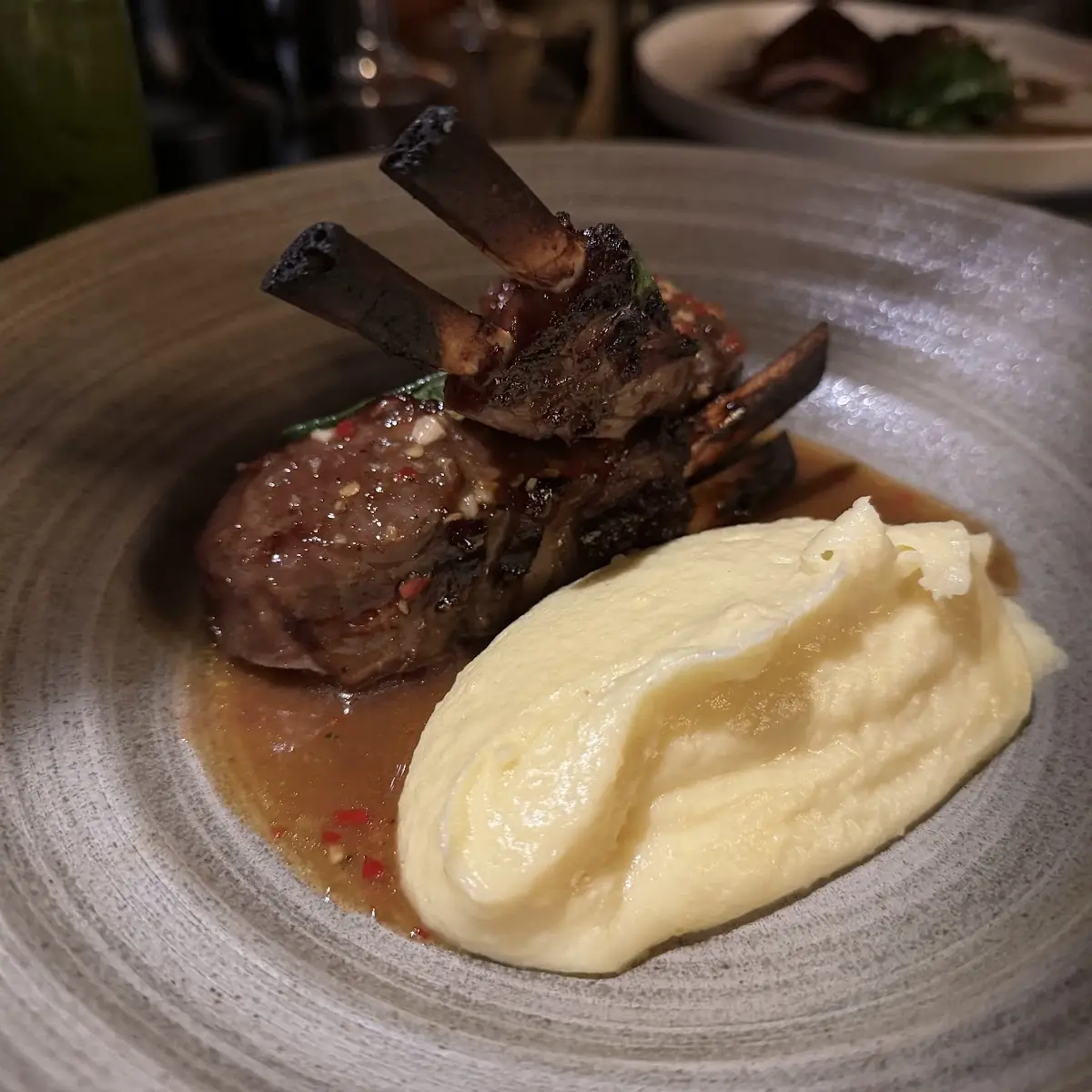 Thai Basil Lamb Chops