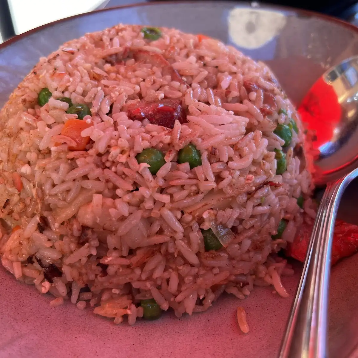Pineapple Fried Rice with BBQ Pork