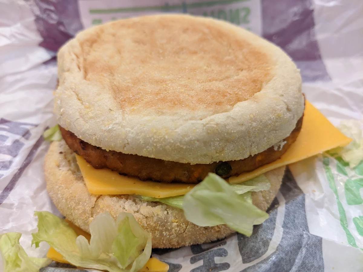 Vegan Burger, Hungry Jack's Burgers La Trobe