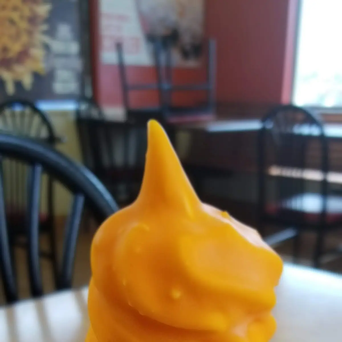 Orange Cream Cone