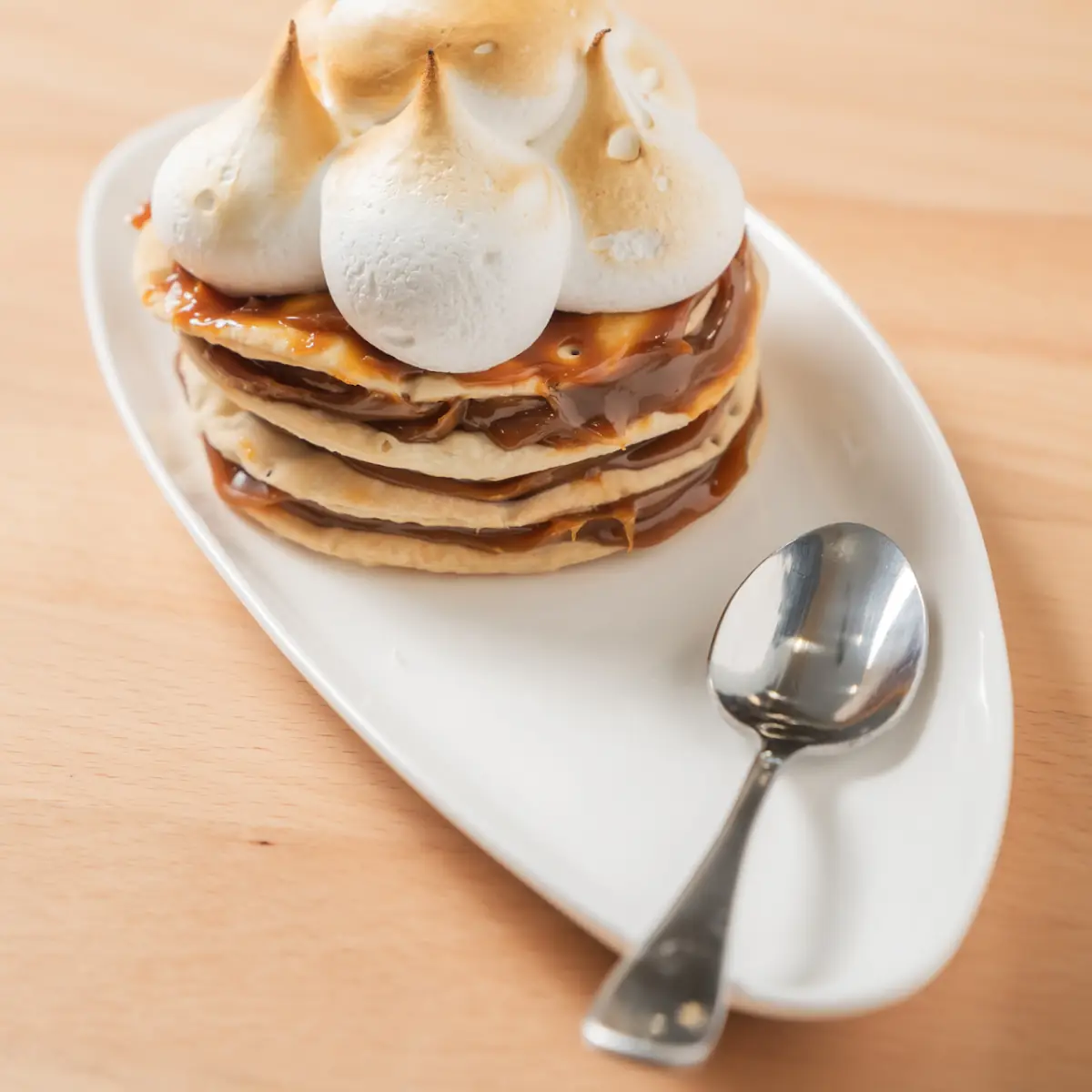 Waffle Whit Dulce De Lehe and Chantilly Cream
