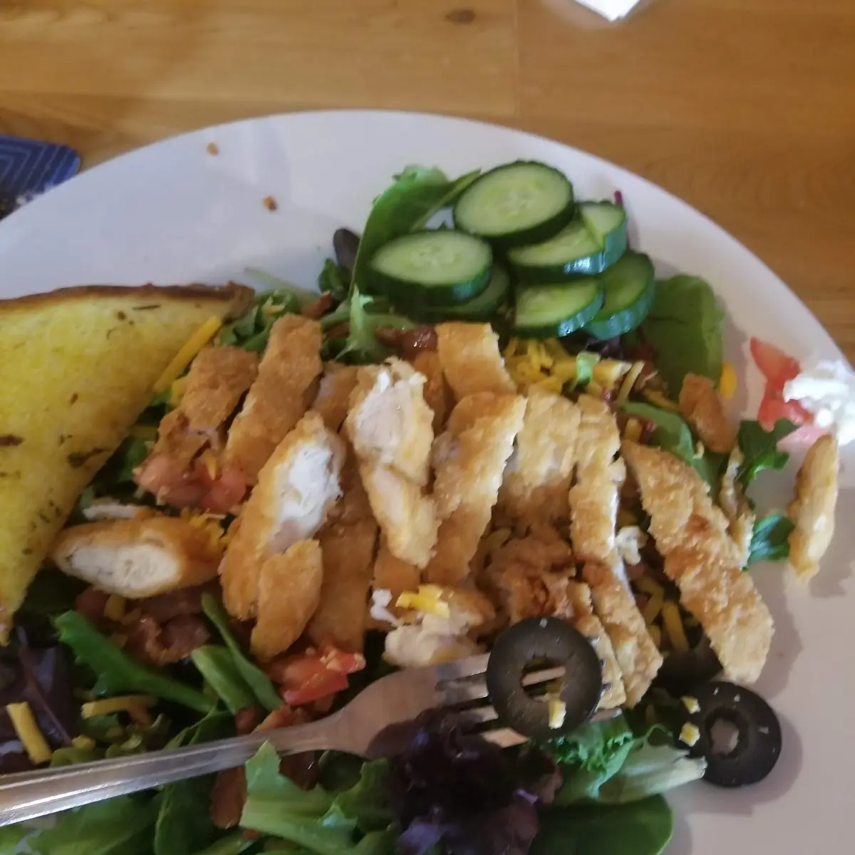 Crispy Chicken Salad