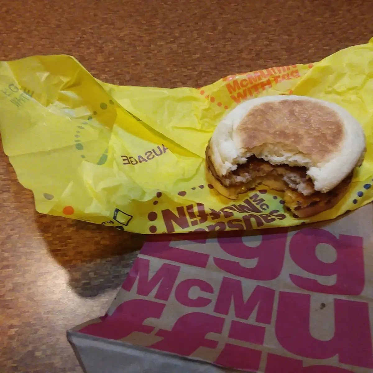 Sausage Mcmuffin
