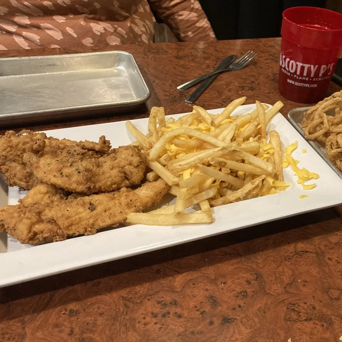Crispy Chicken Tenders Platter