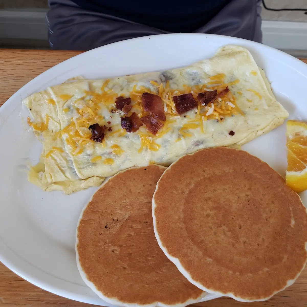 Sausage & Cheese Omelette