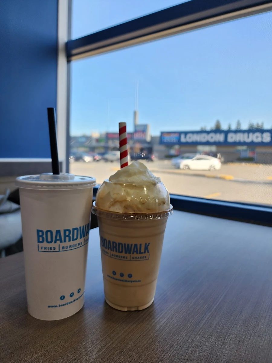 Coke and Chocolate Shake, Boardwalk Burgers - Abbotsford South Fraser Way