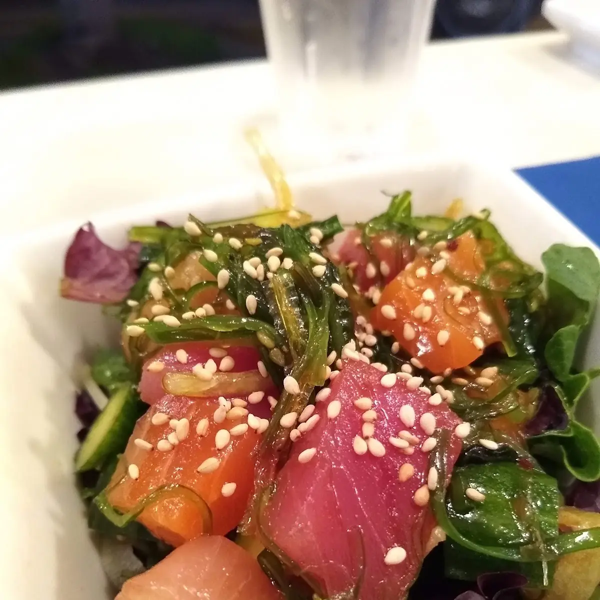 Assorted Sashimi Poke Salad
