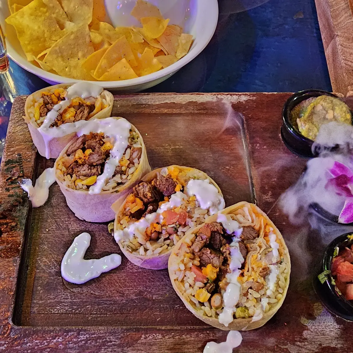 Hot Cheetos Sushi Burrito