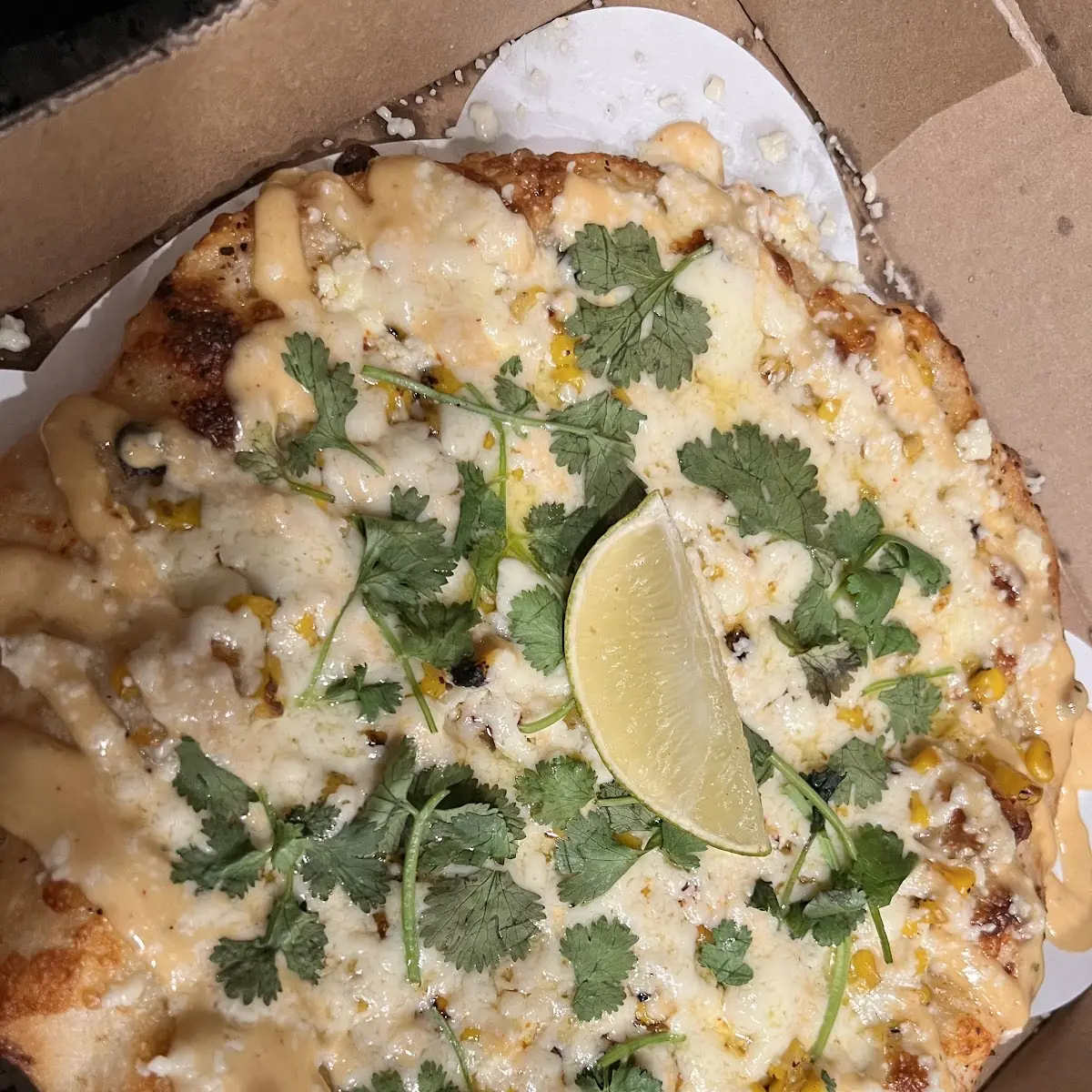Elote Pizza