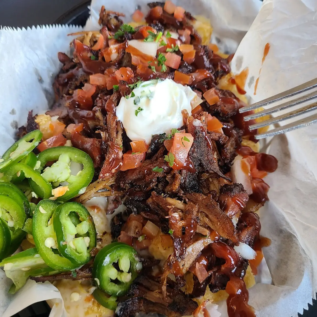 Pulled Pork Nachos