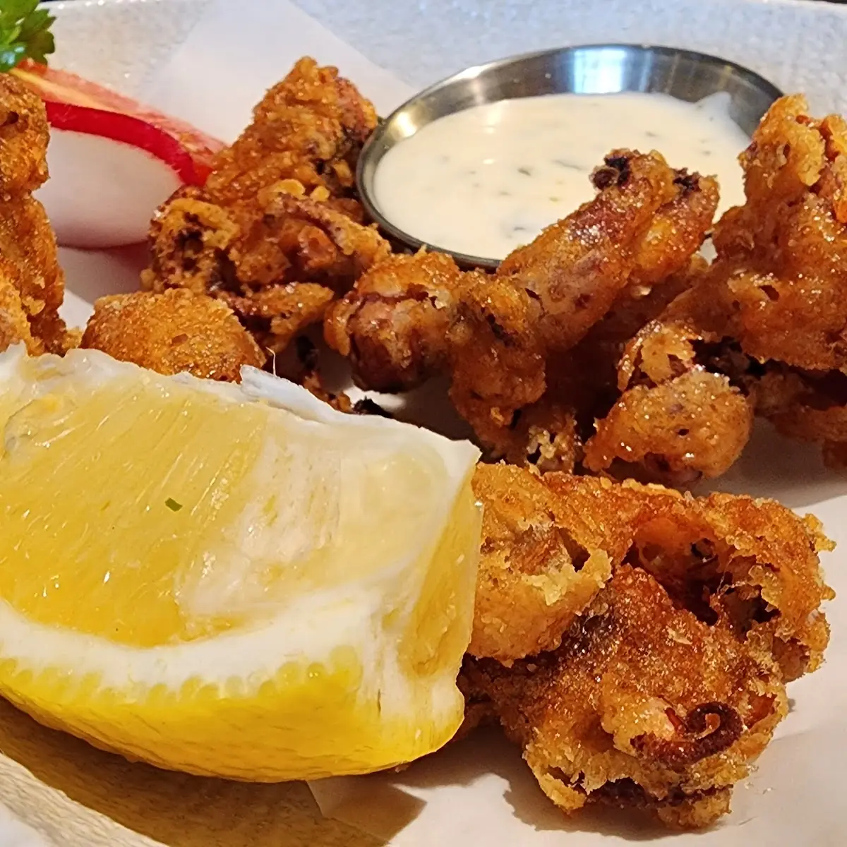 Fried Baby Octopus