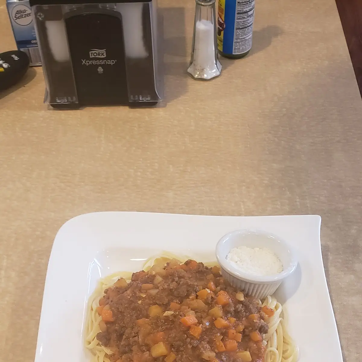 Pasta Con Carne Picada