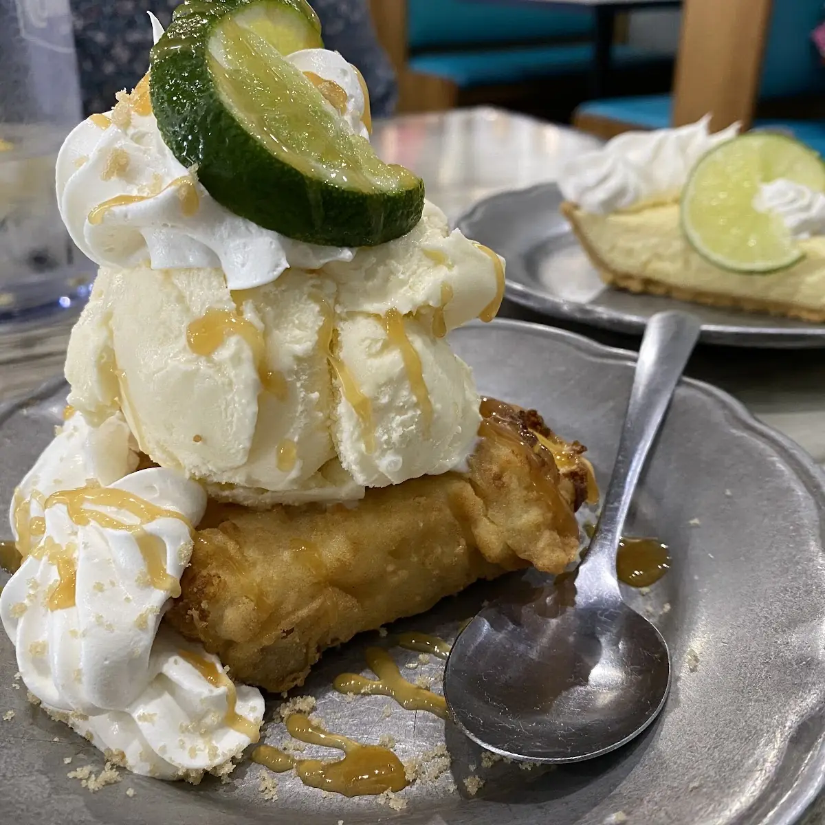 Fried Key Lime Pie