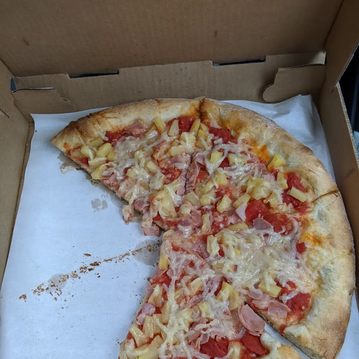 Dairy Free Hawaiian Pizza