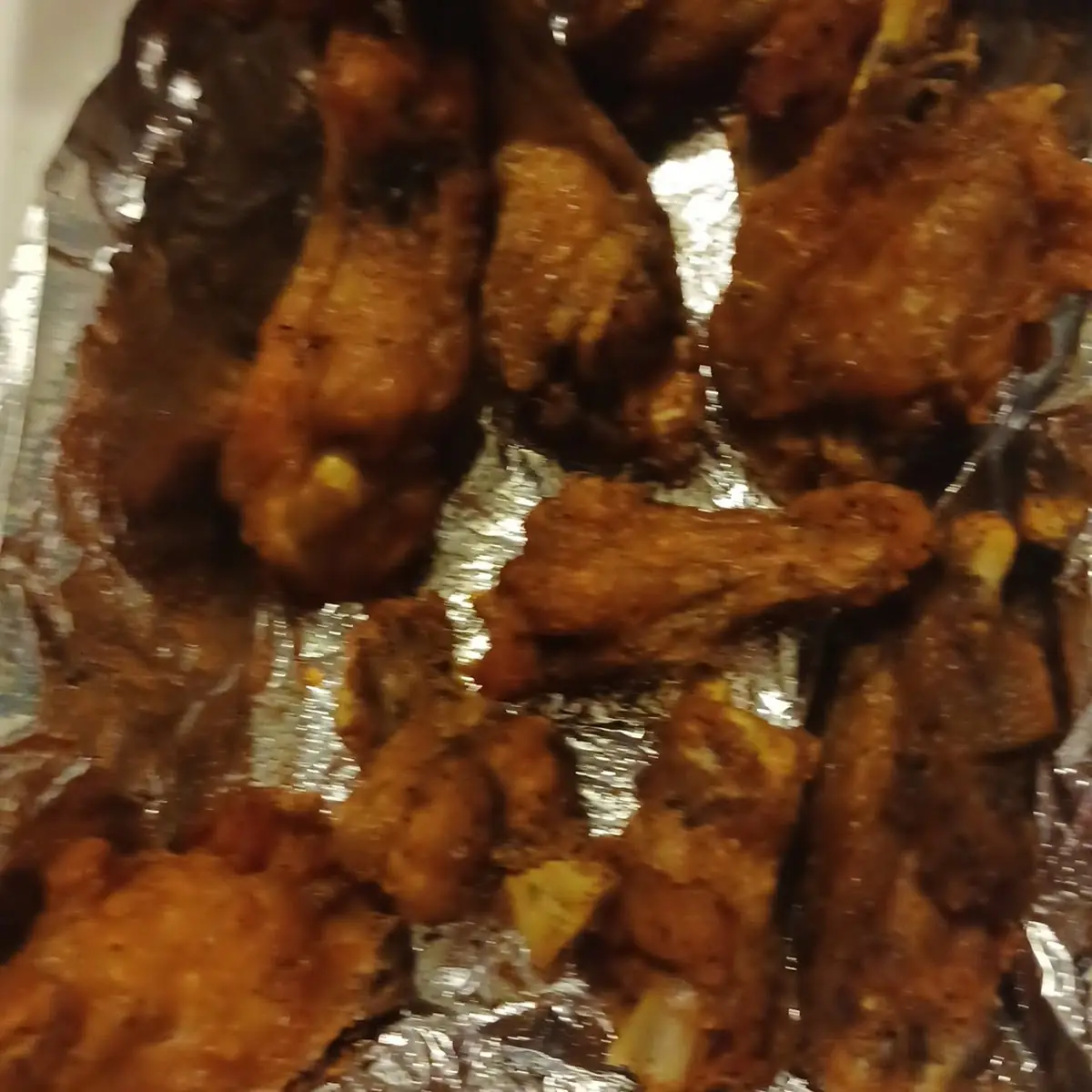 Plain Fried and Buffalo Wings