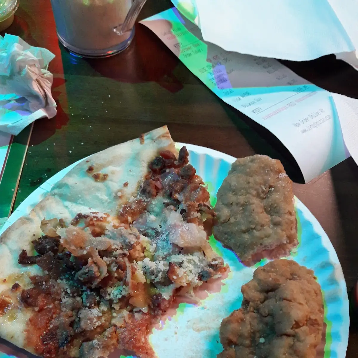 Slice Meat Lovers Pizza N Chicken Finger