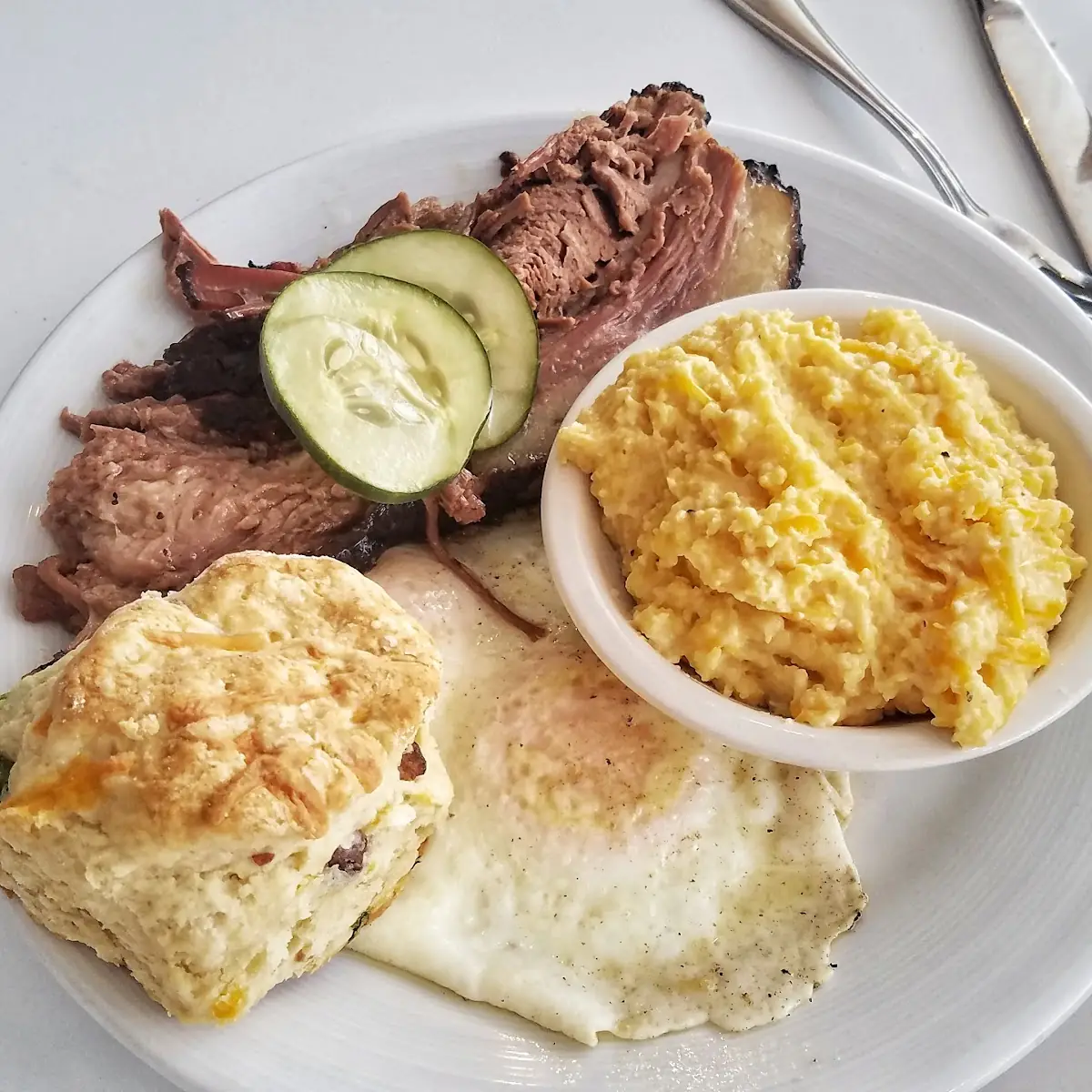 Beef Brisket & Eggs