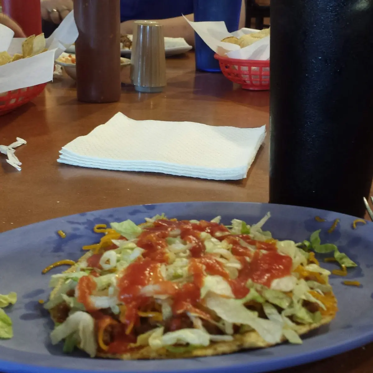 Beef Tostada
