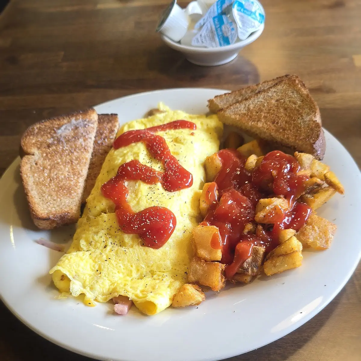 Omelet Home Fries