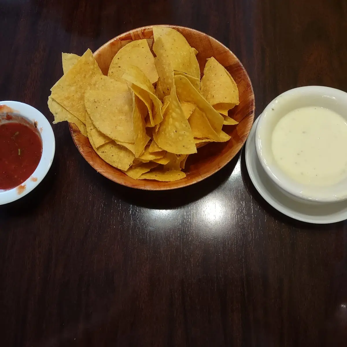 Warm Tortilla Chips and Salsa