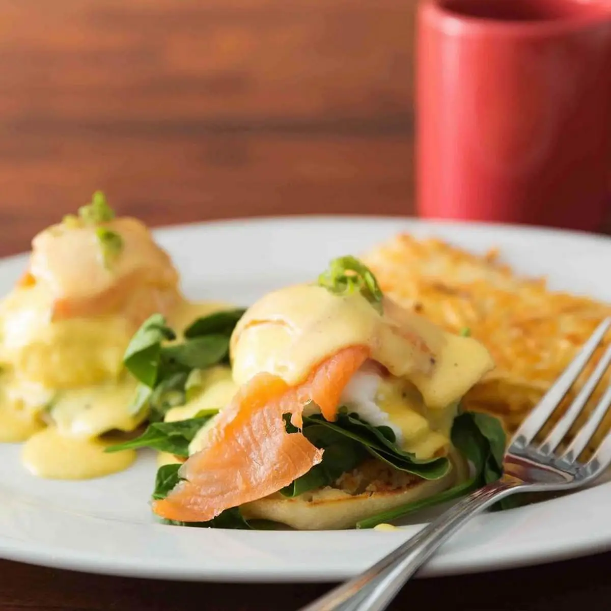 Smoked Salmon Eggs Benedict