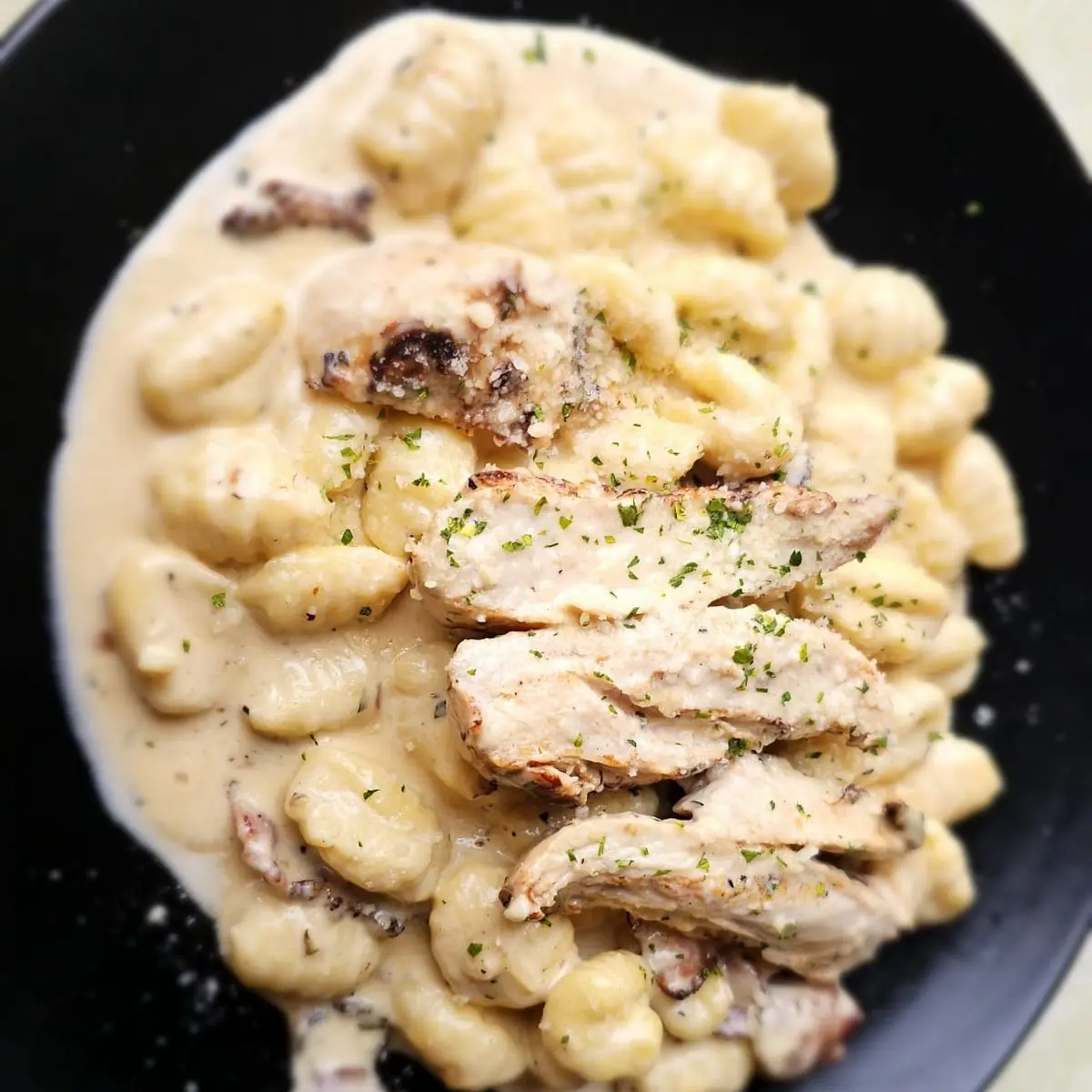 Gnocchi Carbonara Pasta