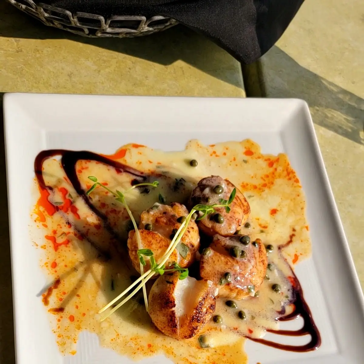 Scallops in Beurre Blanc Sauce