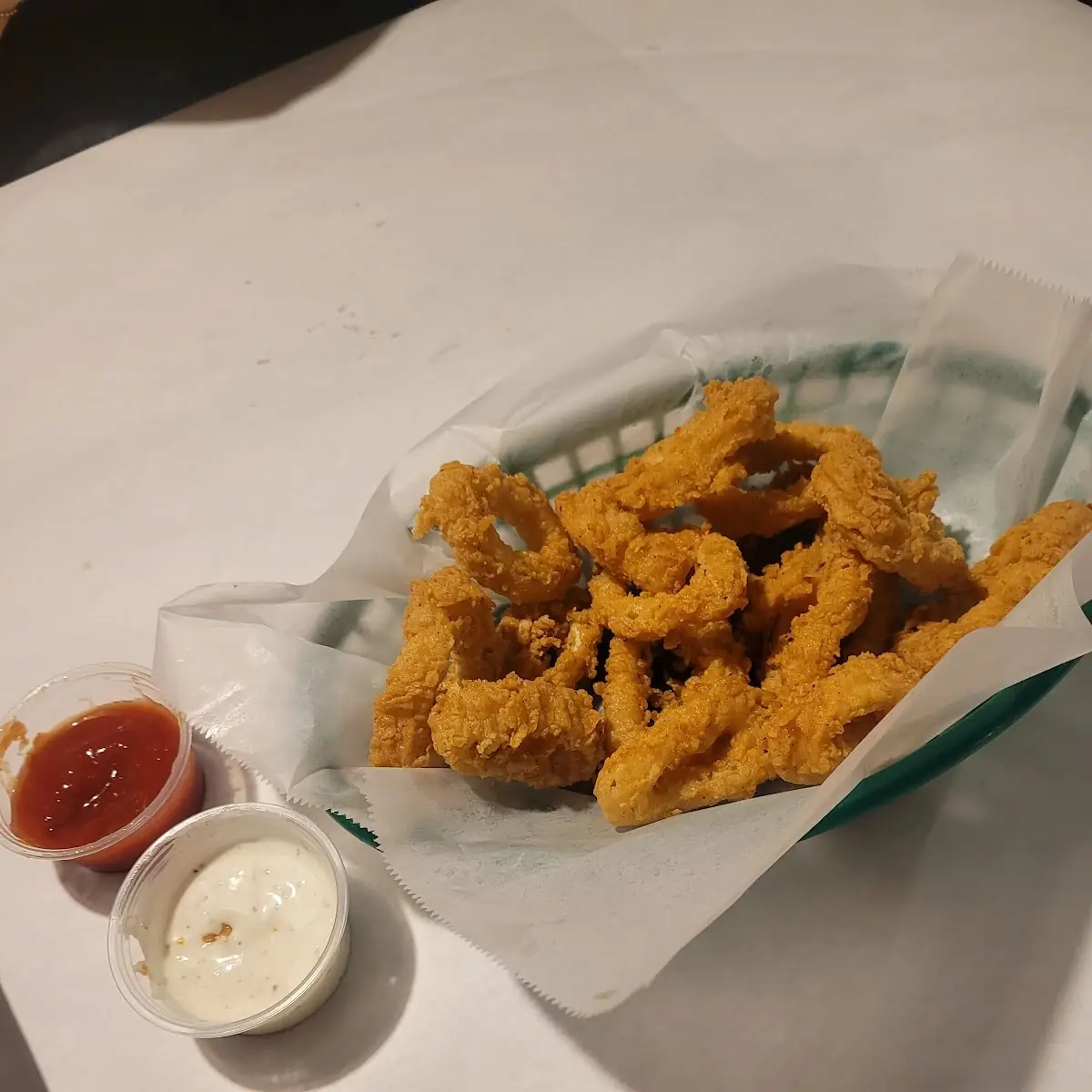 Fried Calamari Basket 10