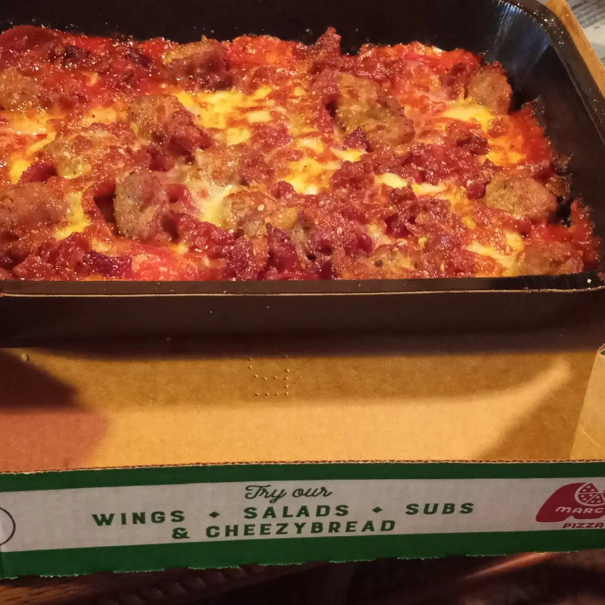 All Meat Pizza Bowl
