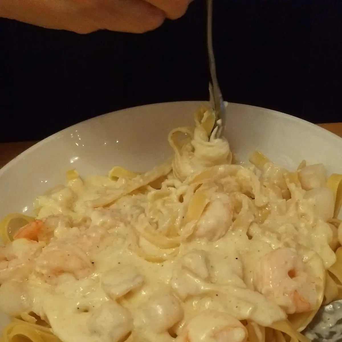 Shrimp Alfredo