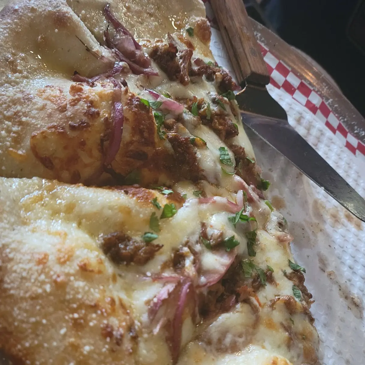 Peazza Bread with Beer Cheese