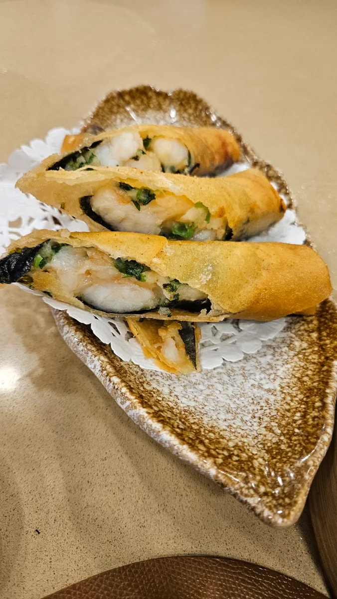 Japanese Shrimp Spring Rolls, Garden City Hot Pot