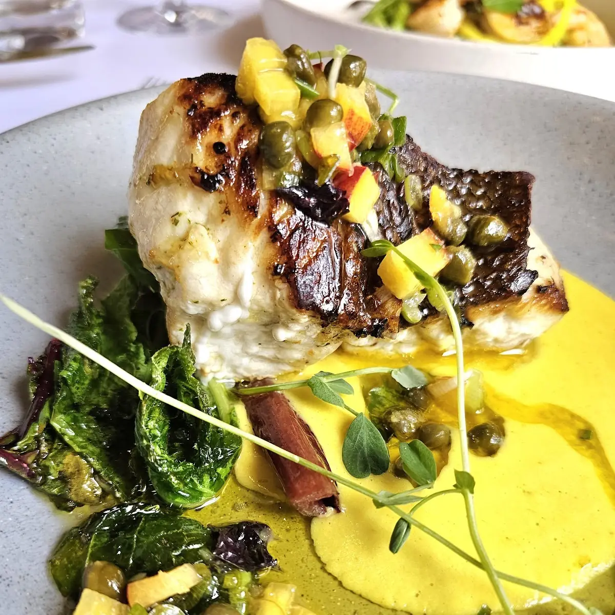 Dotted Rose Snapper & Sweet Corn