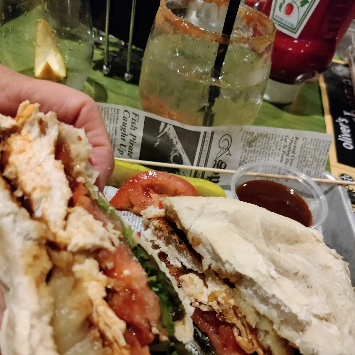 Pineapple Express Chicken Sandwich