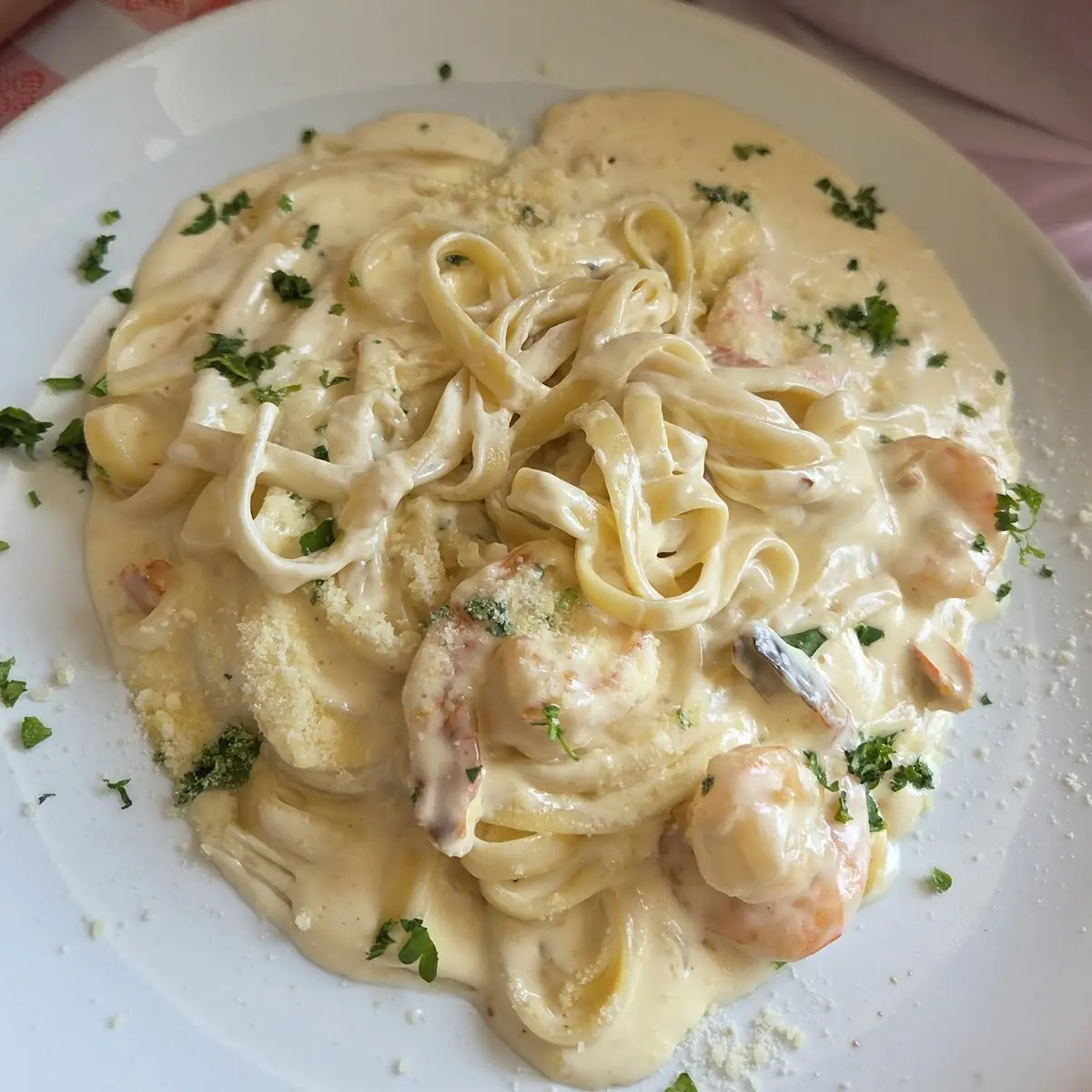 Shrimp Alfredo