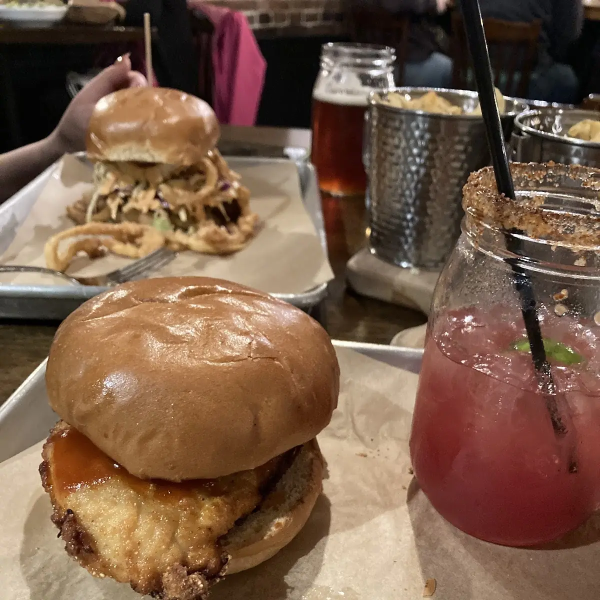 Fried Chicken Burger