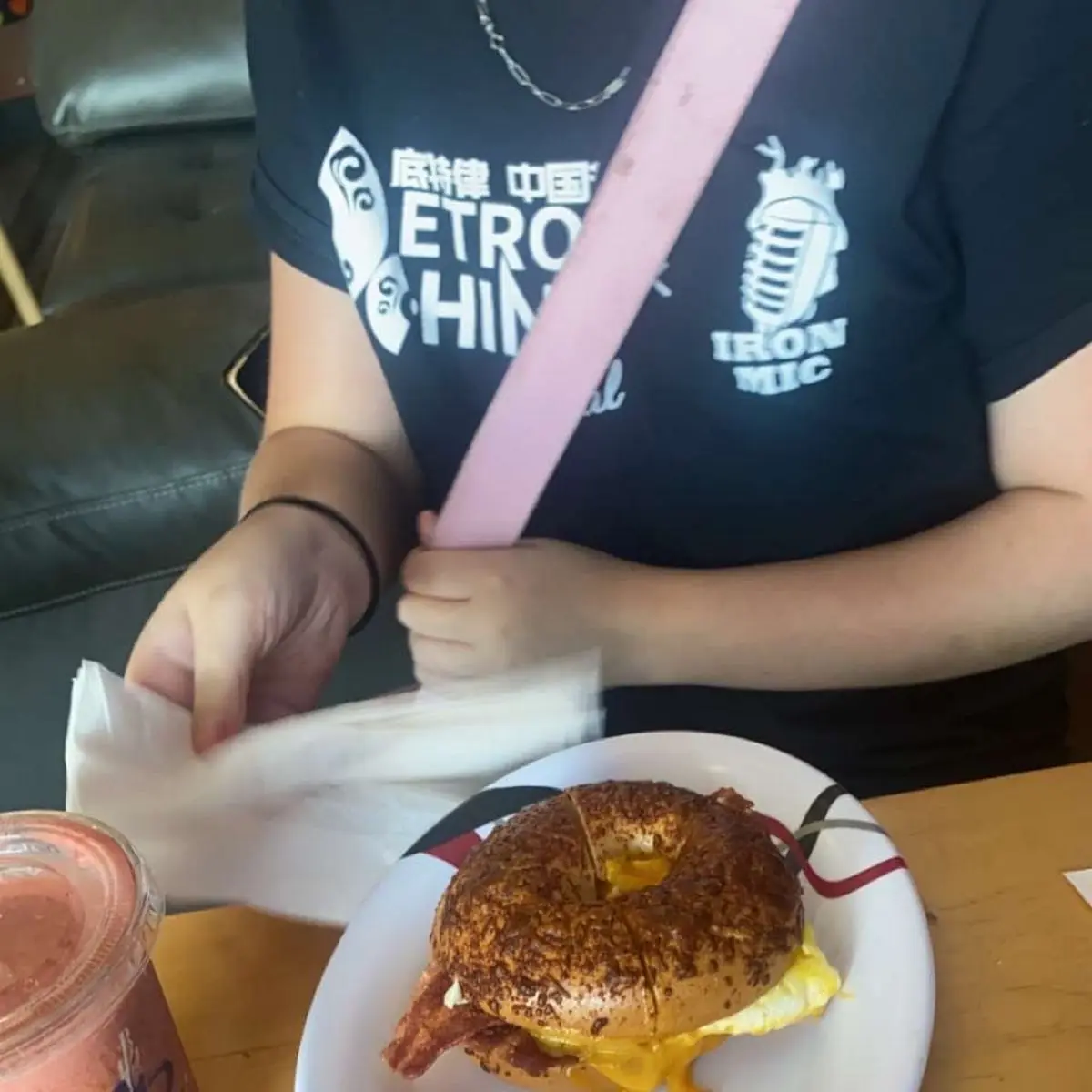 Bacon Egg Cheese Bagel