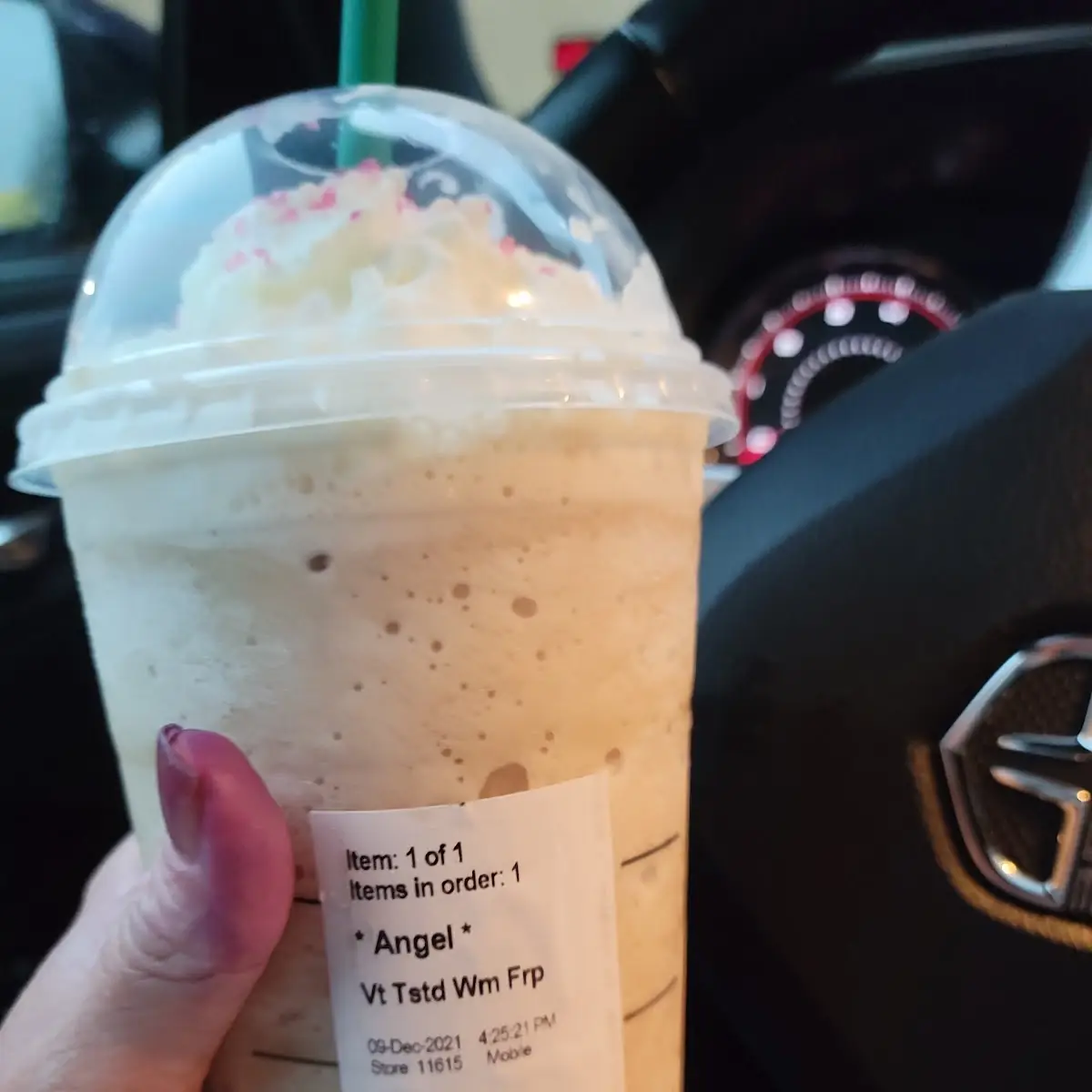 Frappuccino White Chocolate Mocha Frappe