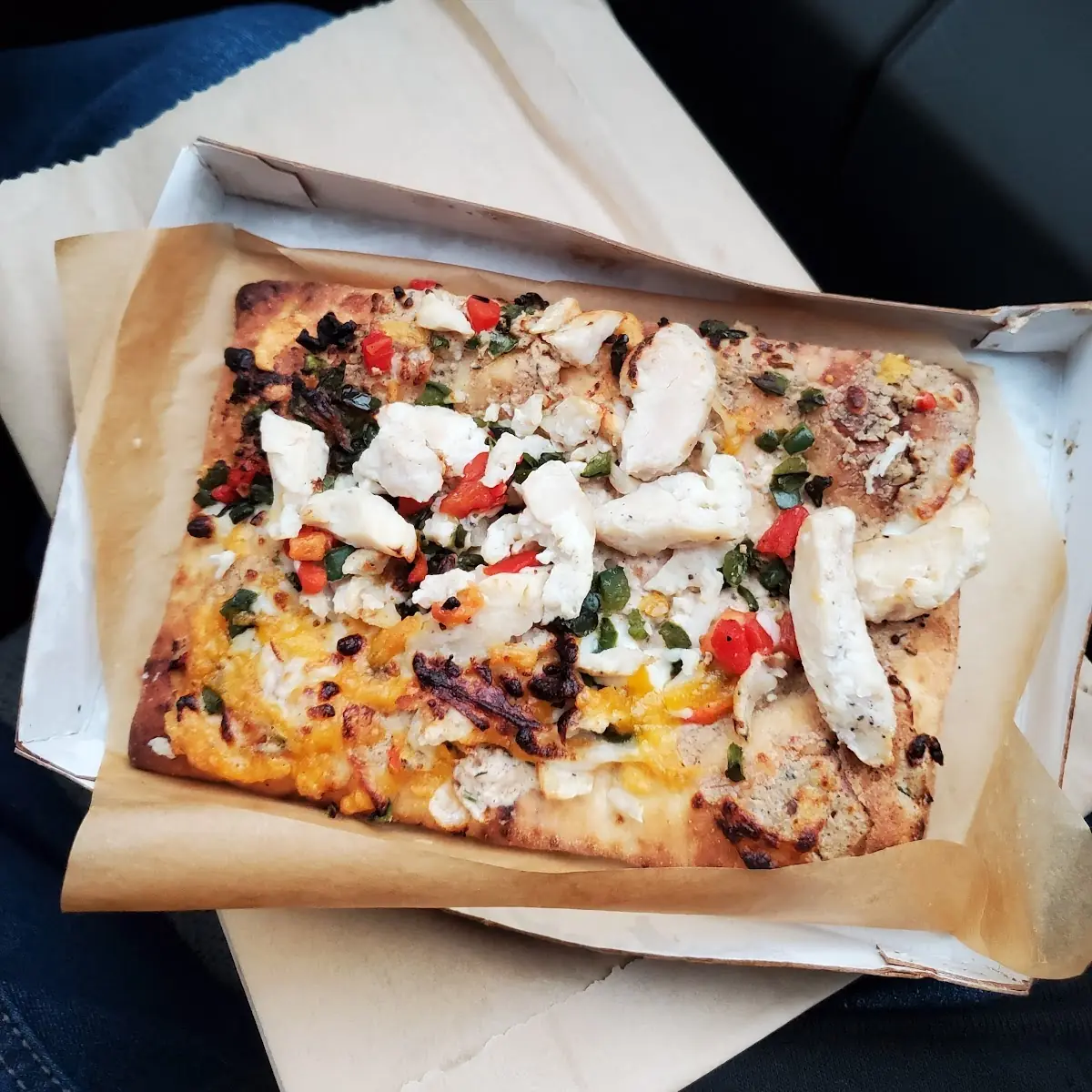 Chicken Flatbread Pizza