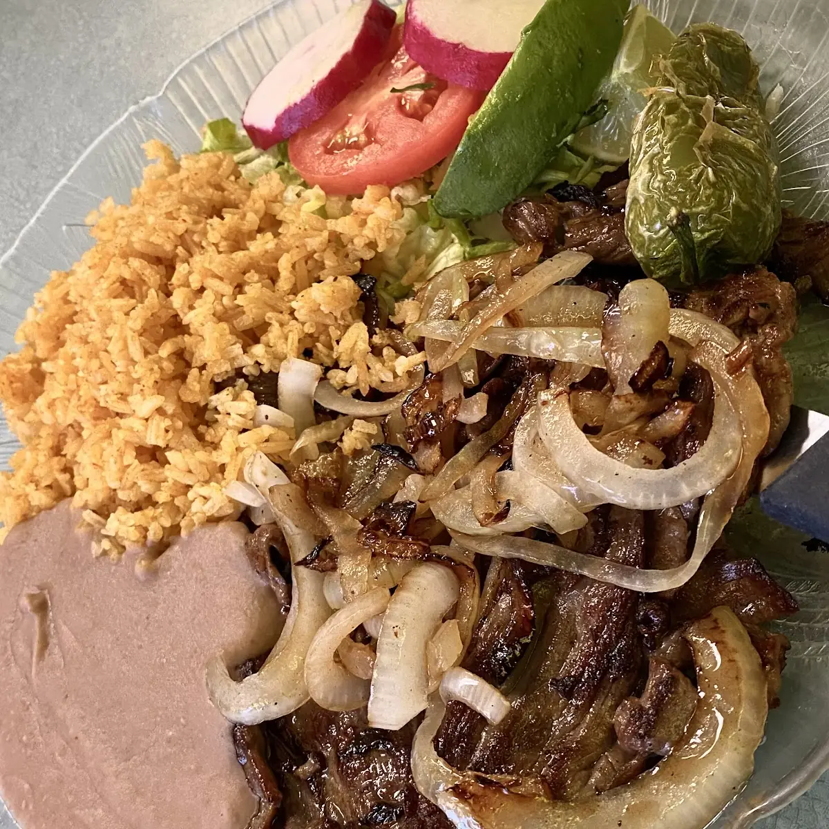 Carne Asada Lunch Plate