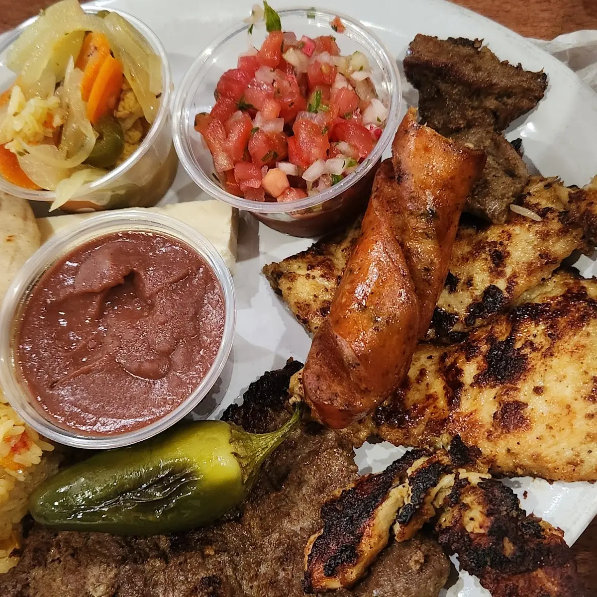 Parrillada Salvadoreña Salvadoran Grill
