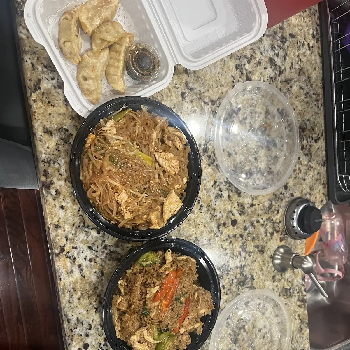 Pad Thai Drunken Noodles Basil Fried Rice & Gyoza