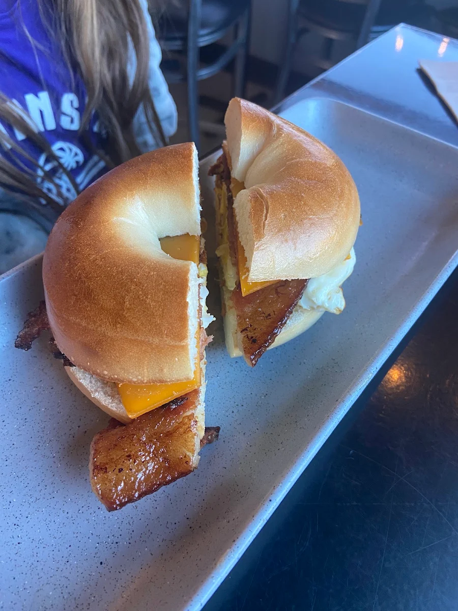 Bacon Egg and Cheese Bagel