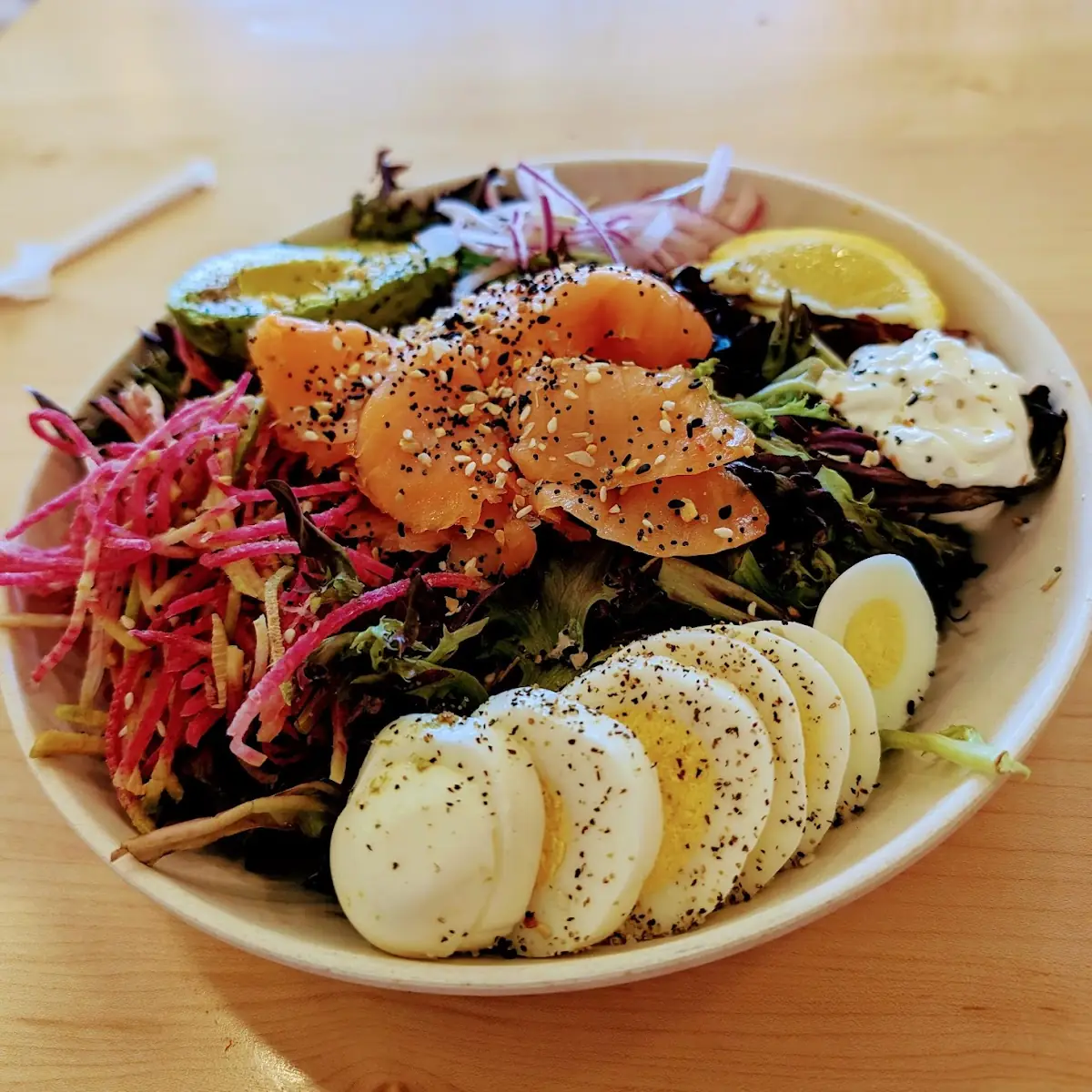Lox Salmon Bowl