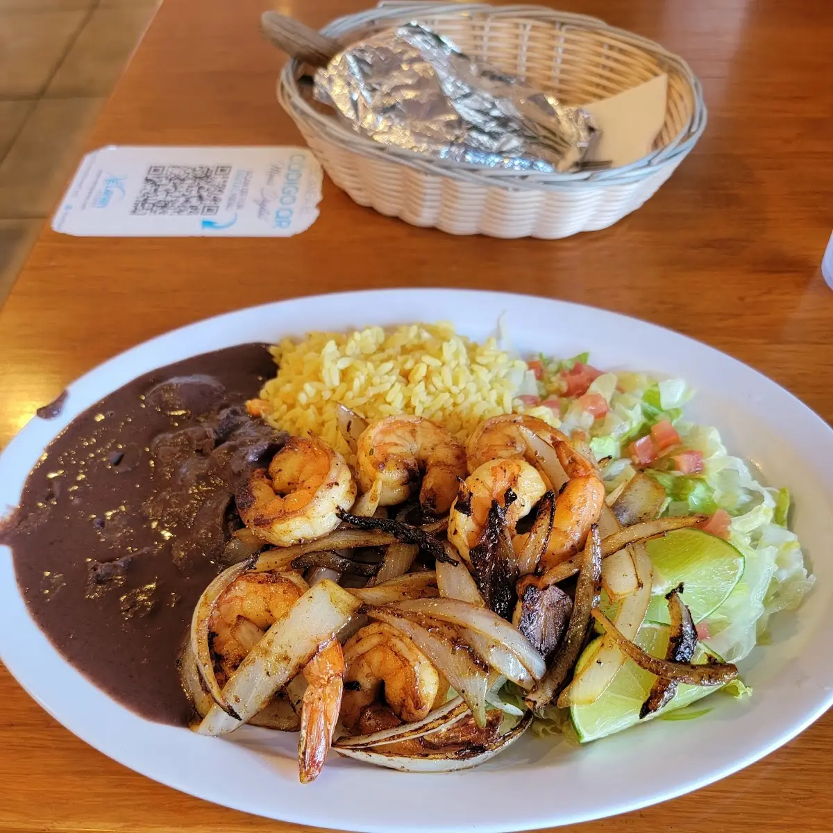 Canarones a La Plancha Grilled Shrimp
