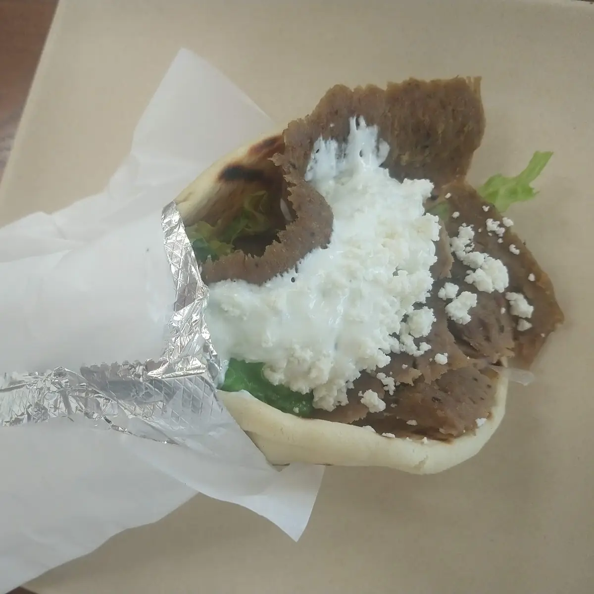 Gyro Sandwich