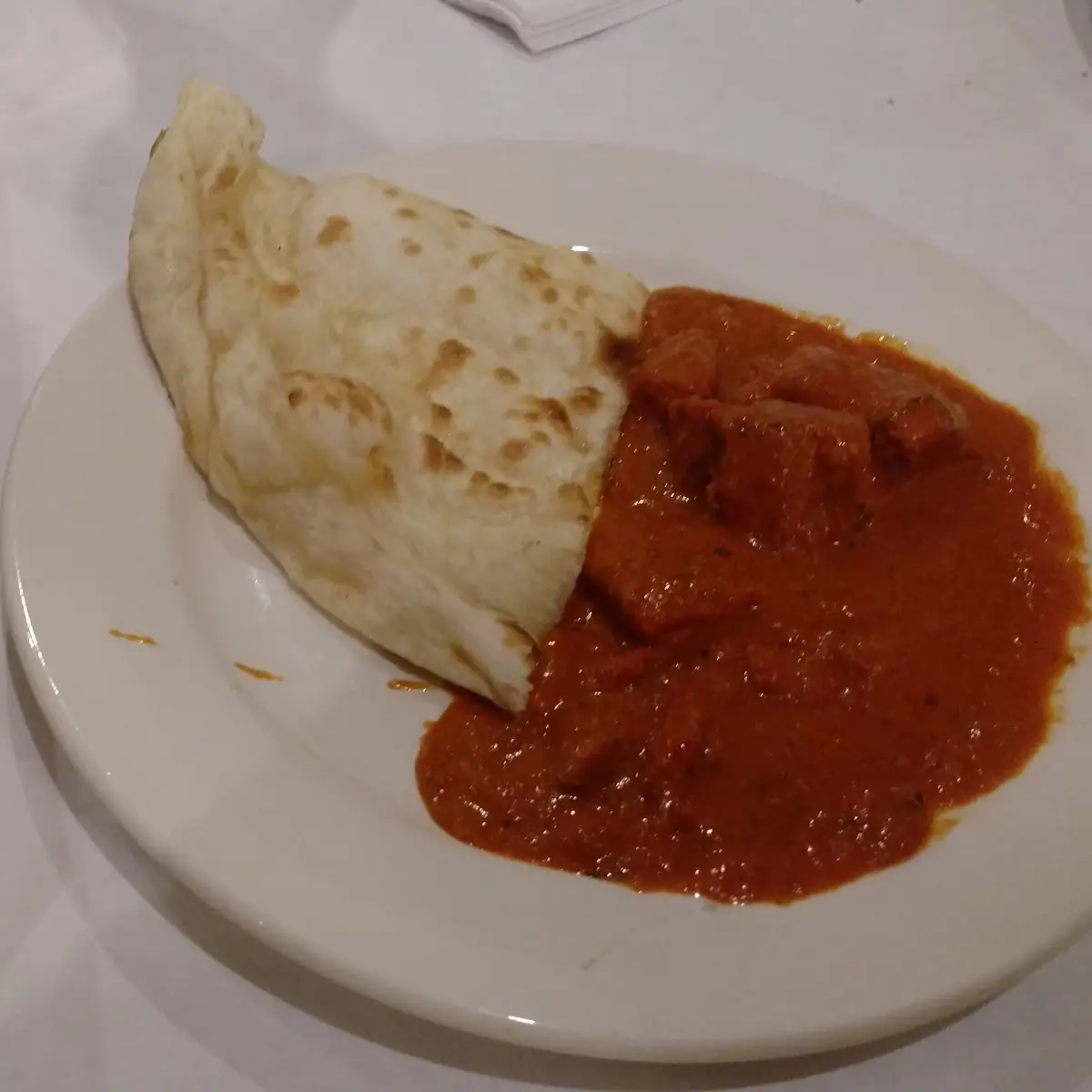 Butter Chicken with Naan
