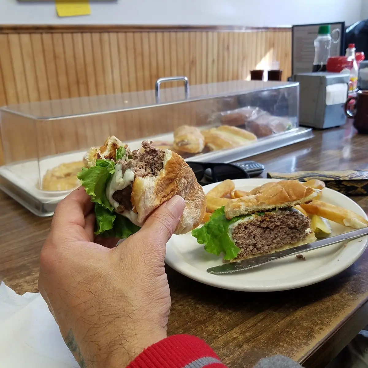 Cheese Burger with Bacon