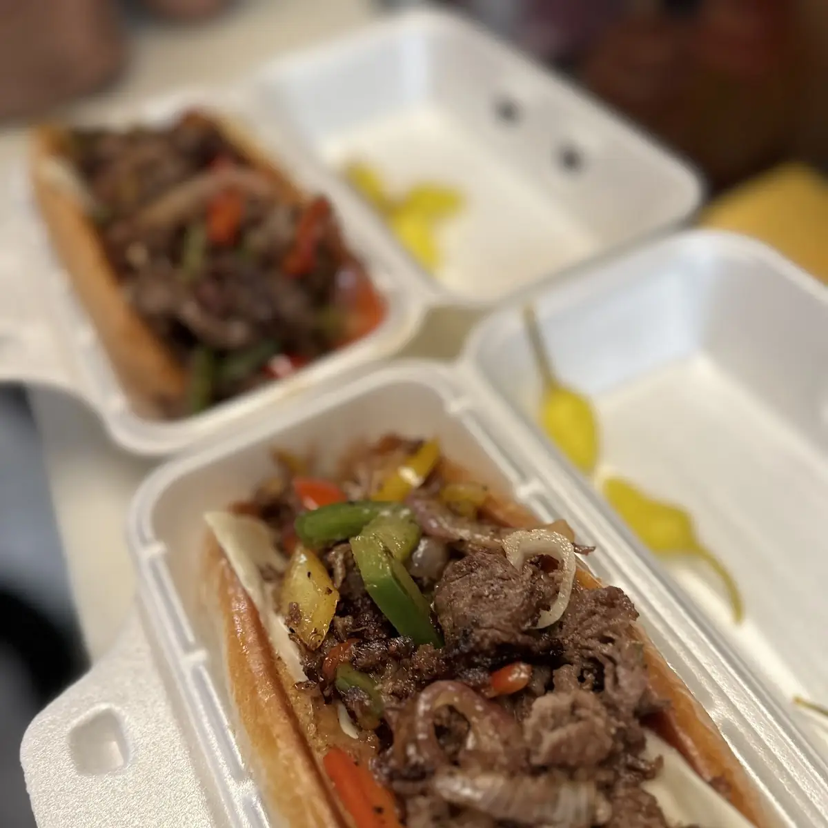 Philly Cheesesteak or Chicken Combo